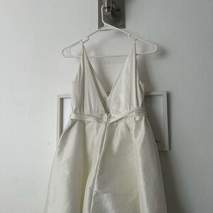 White cocktail dress